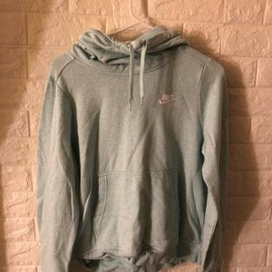 mint nike cowl neck sweatshirt